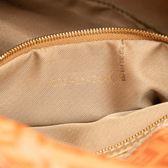 Zucchino Crystal Double Flap Shoulder Bag