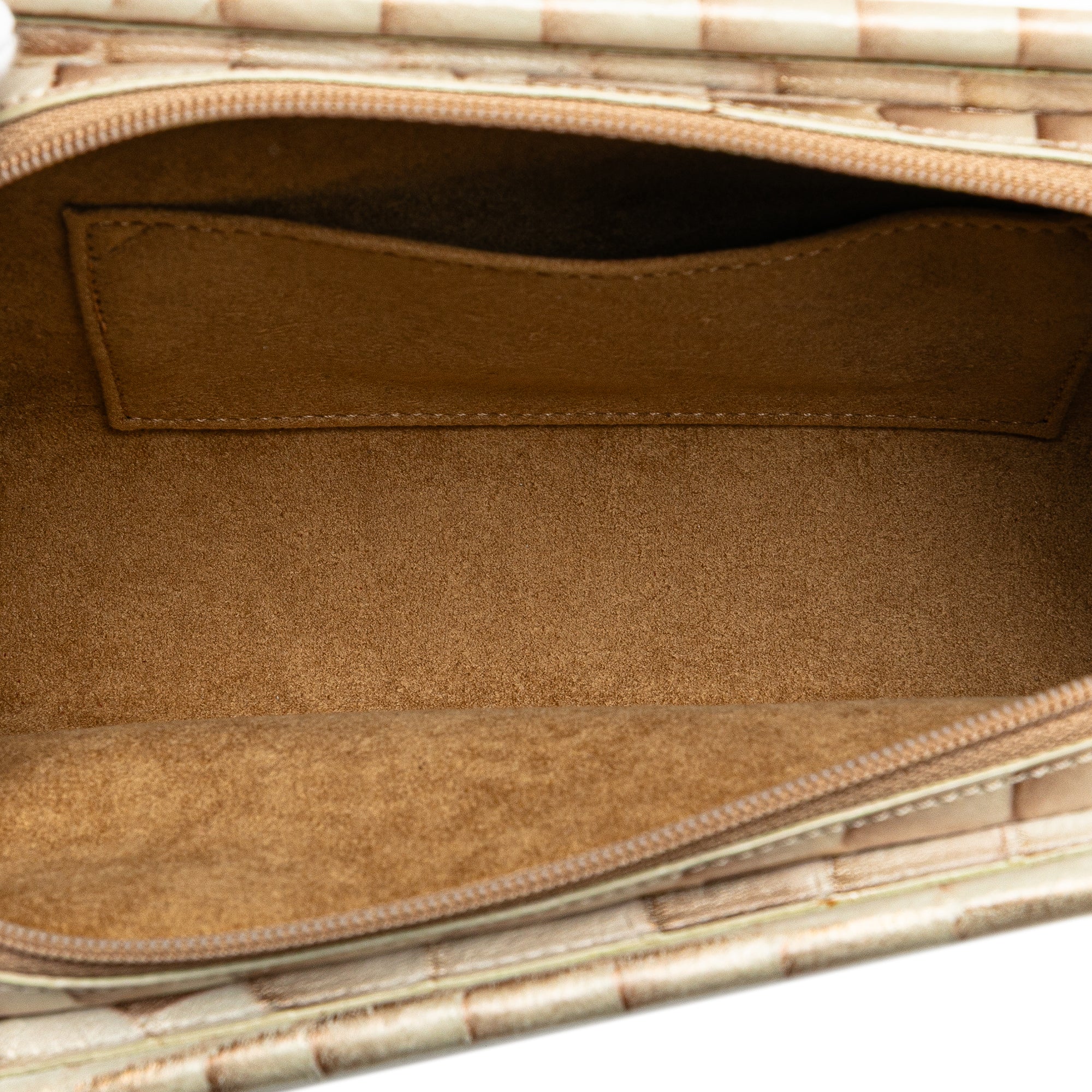 Croc Embossed Lambskin Handbag