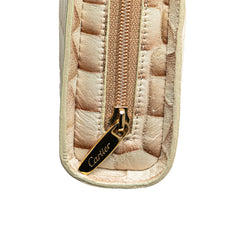 Croc Embossed Lambskin Handbag