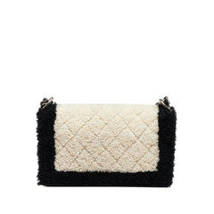 Old Medium Bicolor Shearling Boy Flap