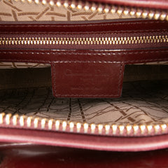 Large Patent Cannage Lady Dior