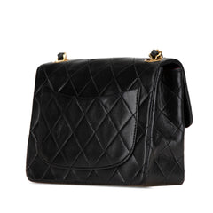 Mini Square Classic Lambskin Single Flap