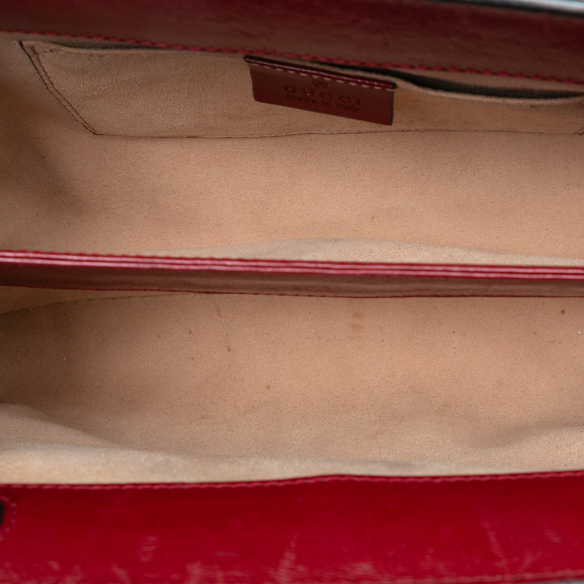 Small Suede Ophidia Chain Crossbody