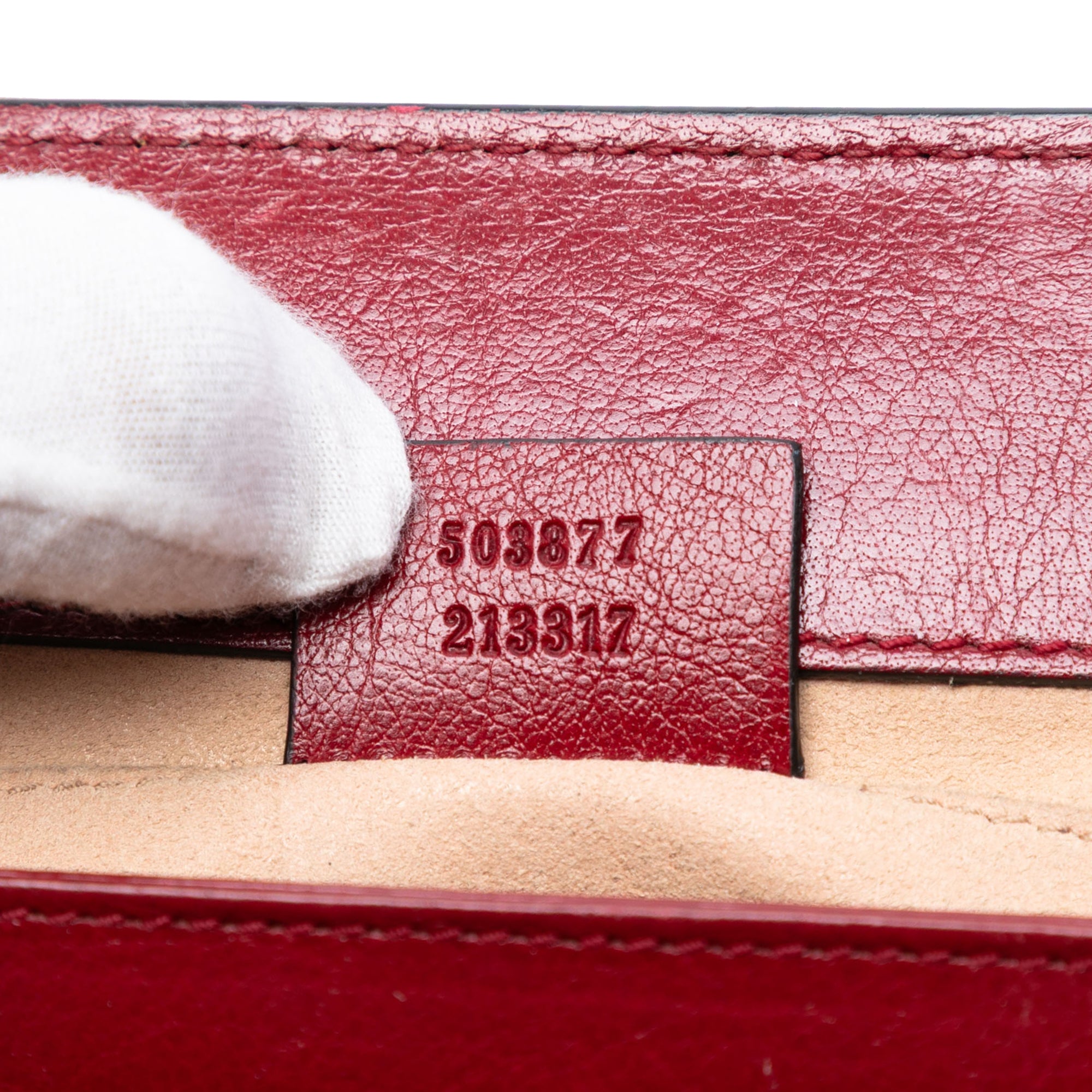 Small Suede Ophidia Chain Crossbody