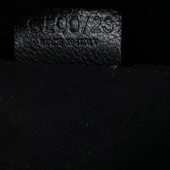 Studded Leather and Pony Hair Zebra Print Poulbot Shoulder Bag