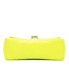 Croc Embossed Downtown Chain Small Shoulder Bag_3