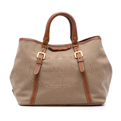 Canvas Canapa Logo Bow Satchel