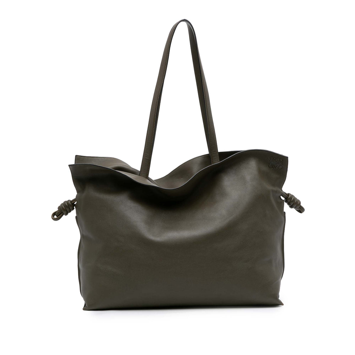 XL Calfskin Flamenco Knot Tote