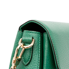 Small Dollar Calfskin Interlocking G Crossbody