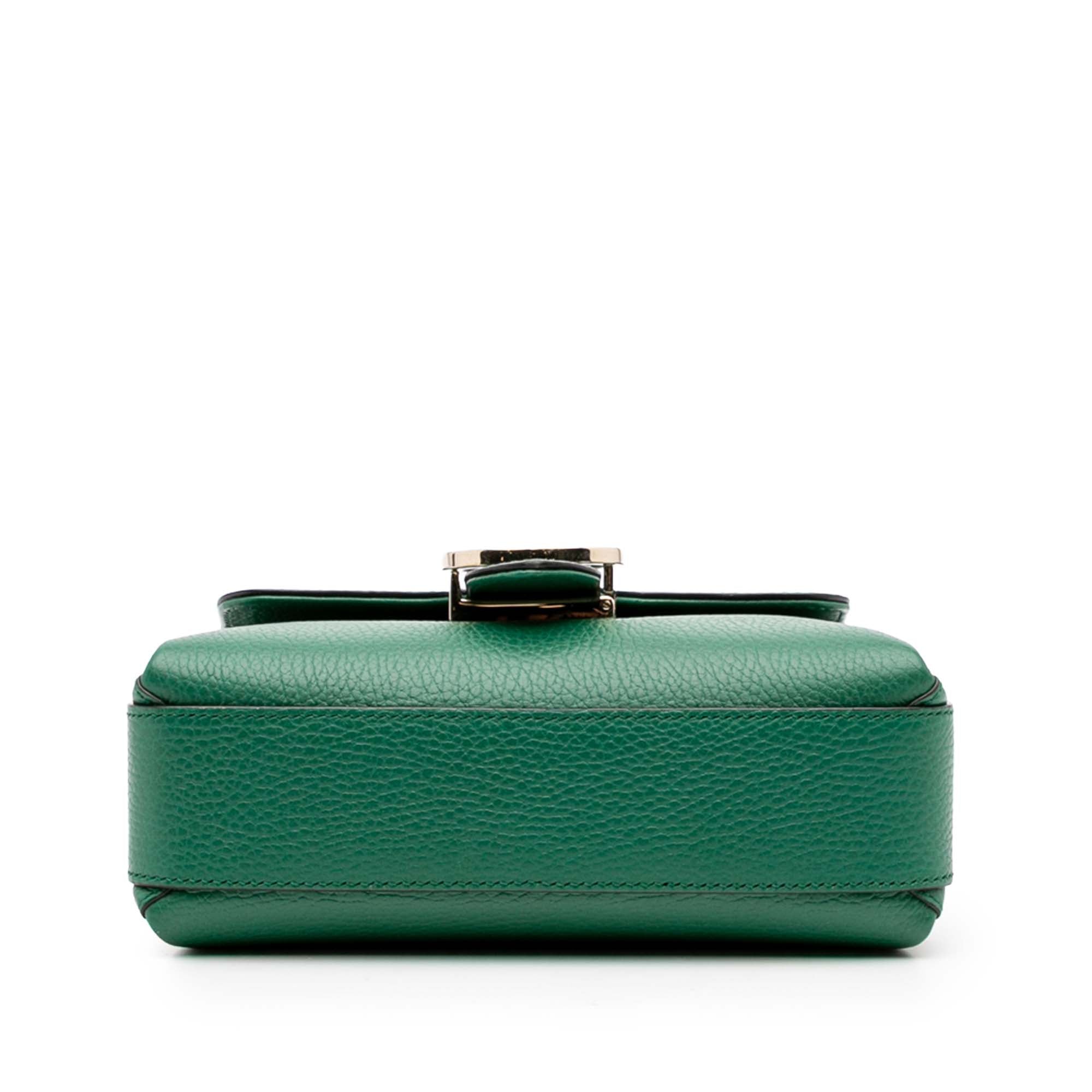 Small Dollar Calfskin Interlocking G Crossbody