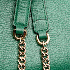 Small Dollar Calfskin Interlocking G Crossbody