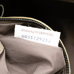 Leather Intrecciato Side Zip Tote
