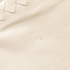 Leather Intrecciato Side Zip Tote