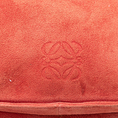 Suede Drawstring Flamenco Crossbody