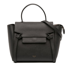 Nano Grained Calfskin Belt Bag