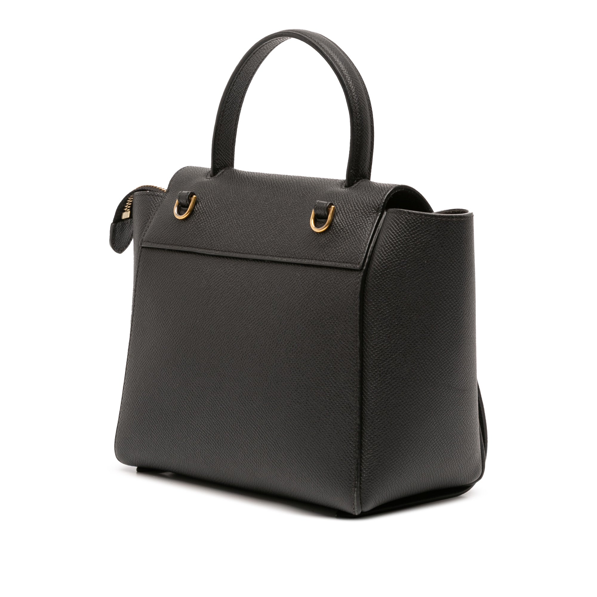 Nano Grained Calfskin Belt Bag