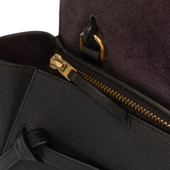 Nano Grained Calfskin Belt Bag