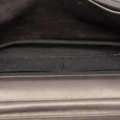 CC Metallic Caviar Wallet on Chain