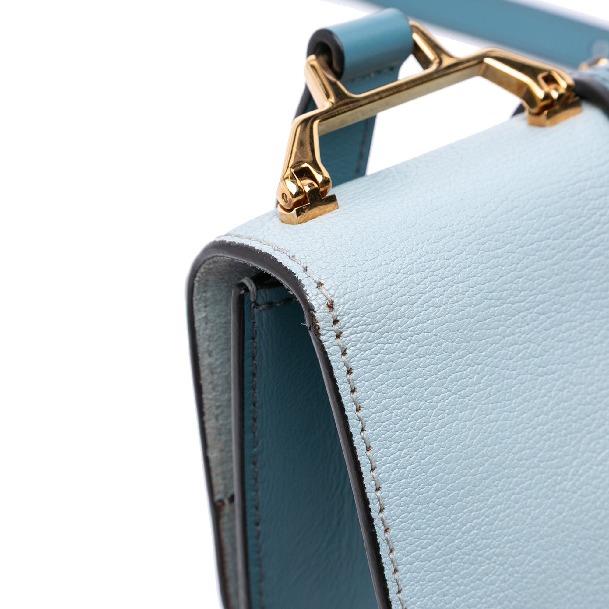 Goatskin Madras Soft Calf Crystal Embellished Crossbody