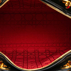 Large Lambskin Cannage Lady Dior
