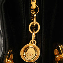 Large Lambskin Cannage Lady Dior