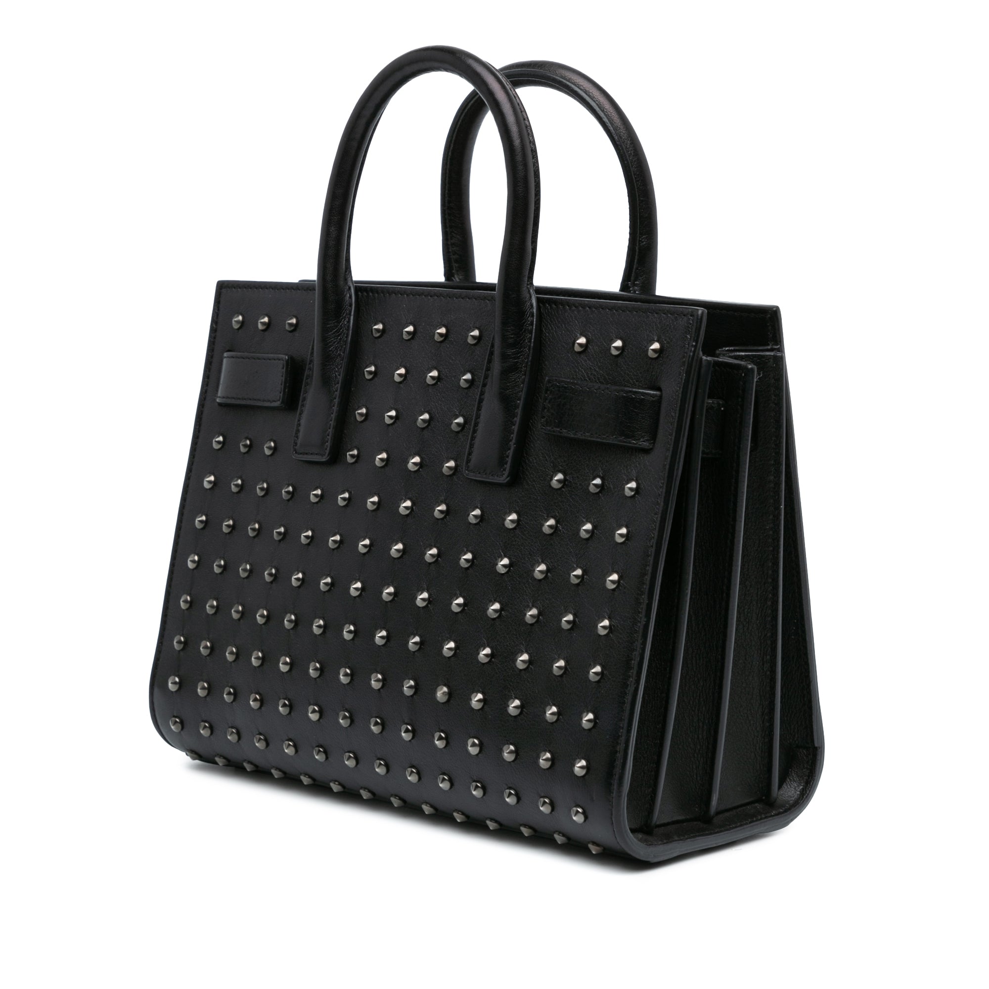 Nano Studded Leather Sac de Jour