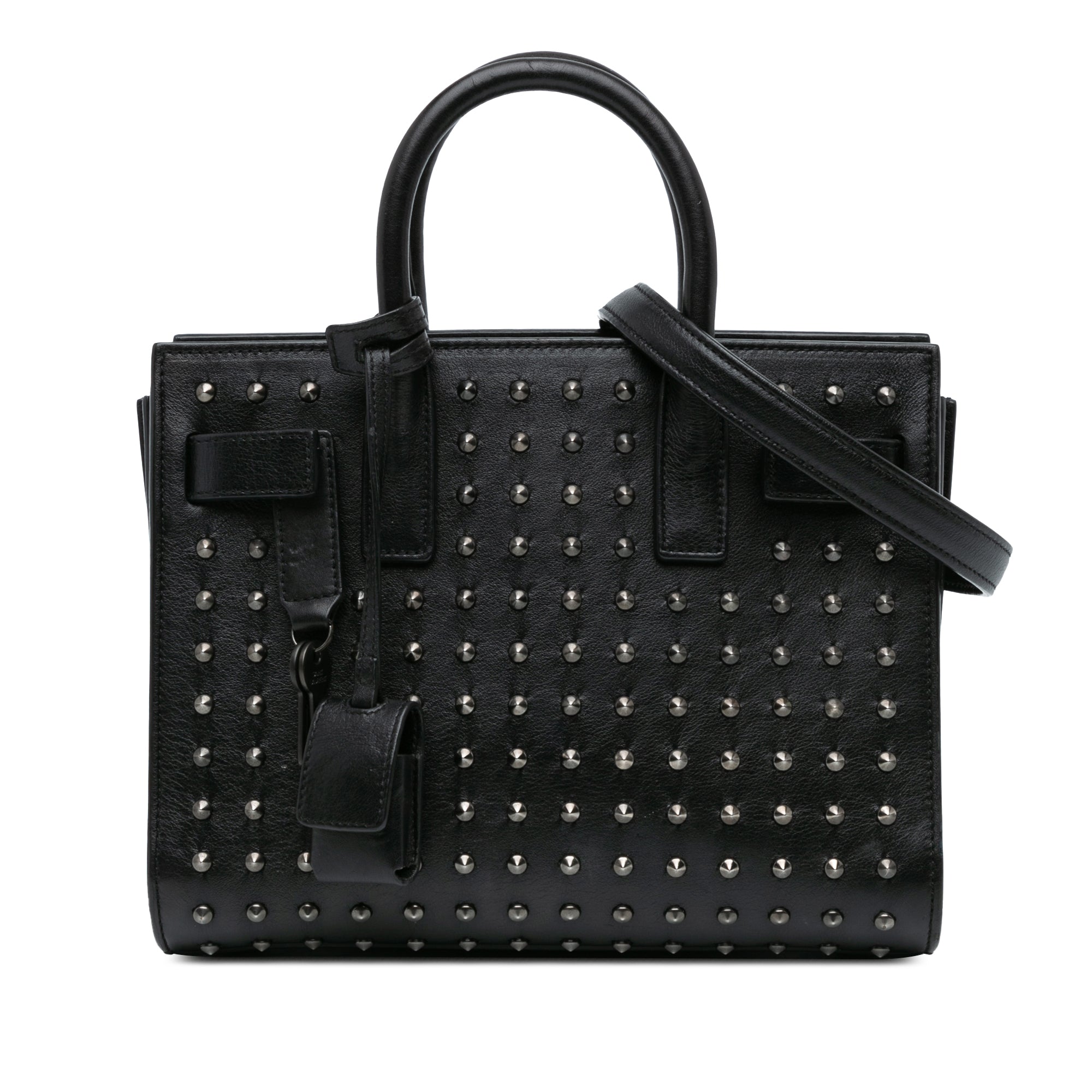 Nano Studded Leather Sac de Jour