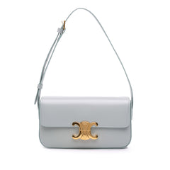 Shiny Calfskin Claude Shoulder Bag