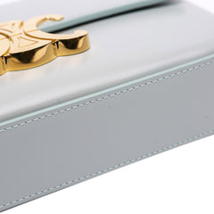 Shiny Calfskin Claude Shoulder Bag