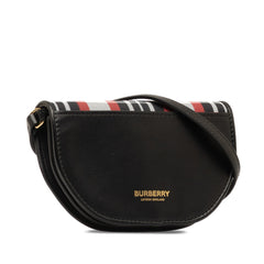 Olympia Micro Tartan Nylon and Leather Crossbody_1