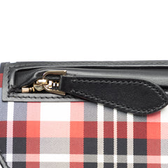 Olympia Micro Tartan Nylon and Leather Crossbody_7