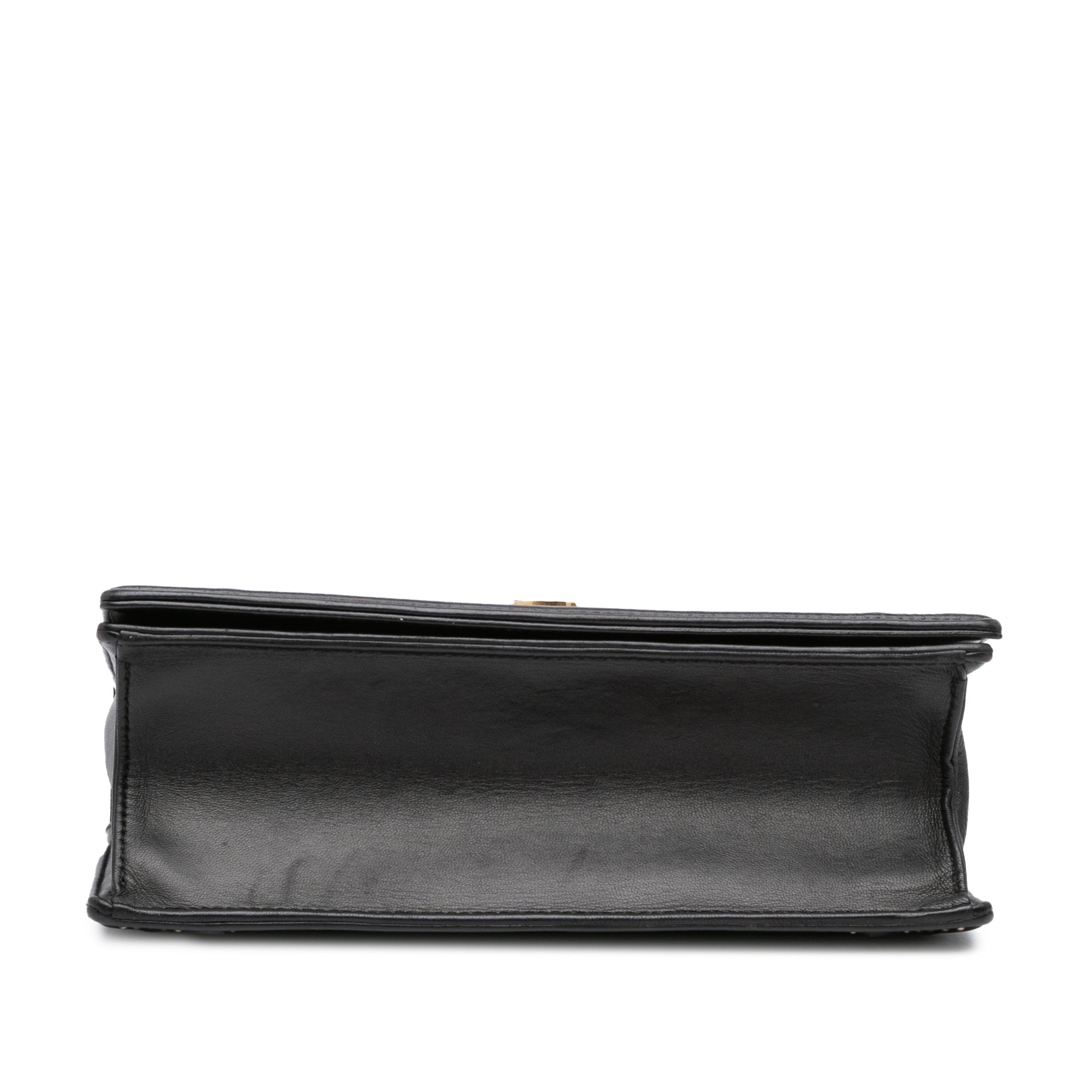 Medium Studded Lambskin Diorama Flap