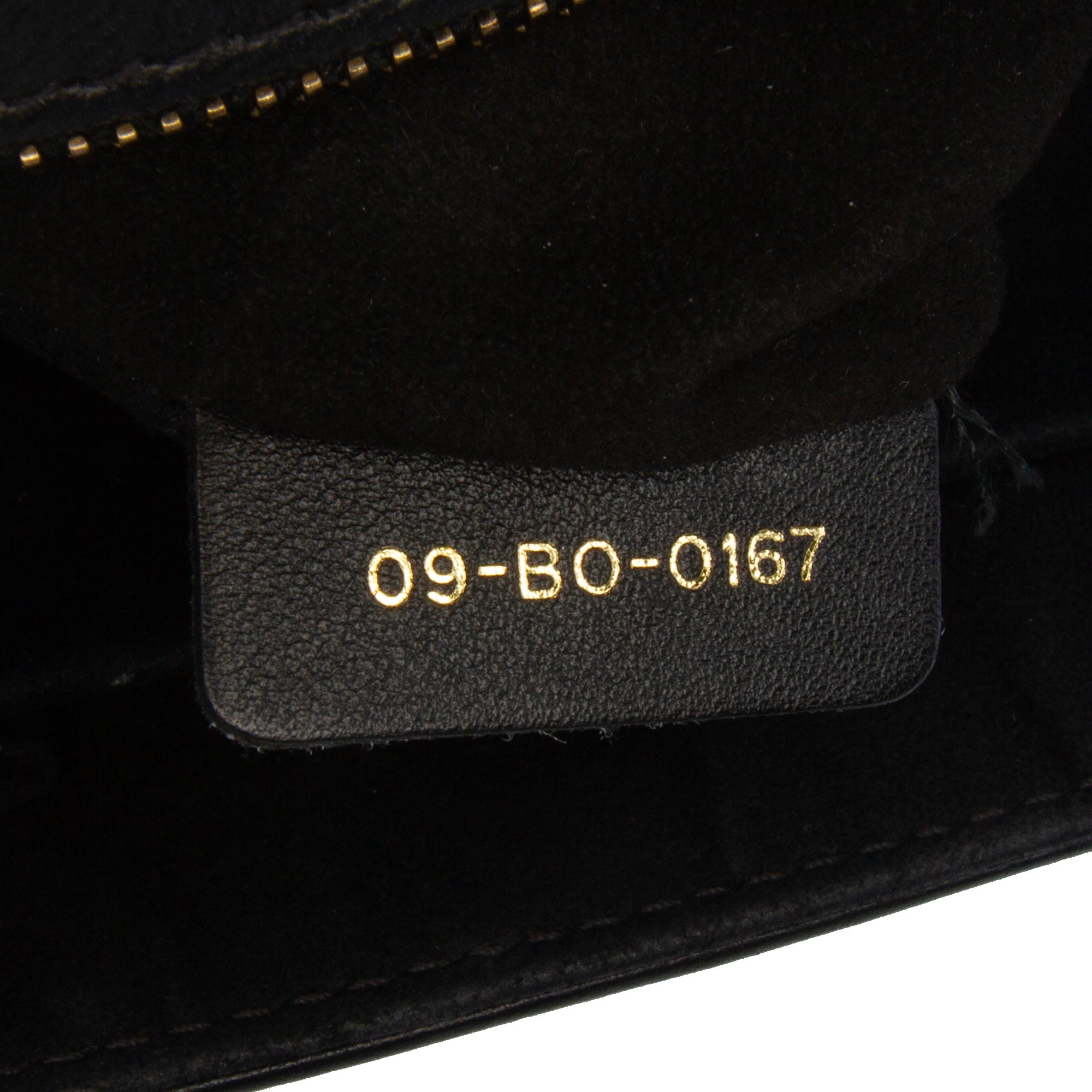 Medium Studded Lambskin Diorama Flap