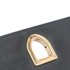Medium Studded Lambskin Diorama Flap