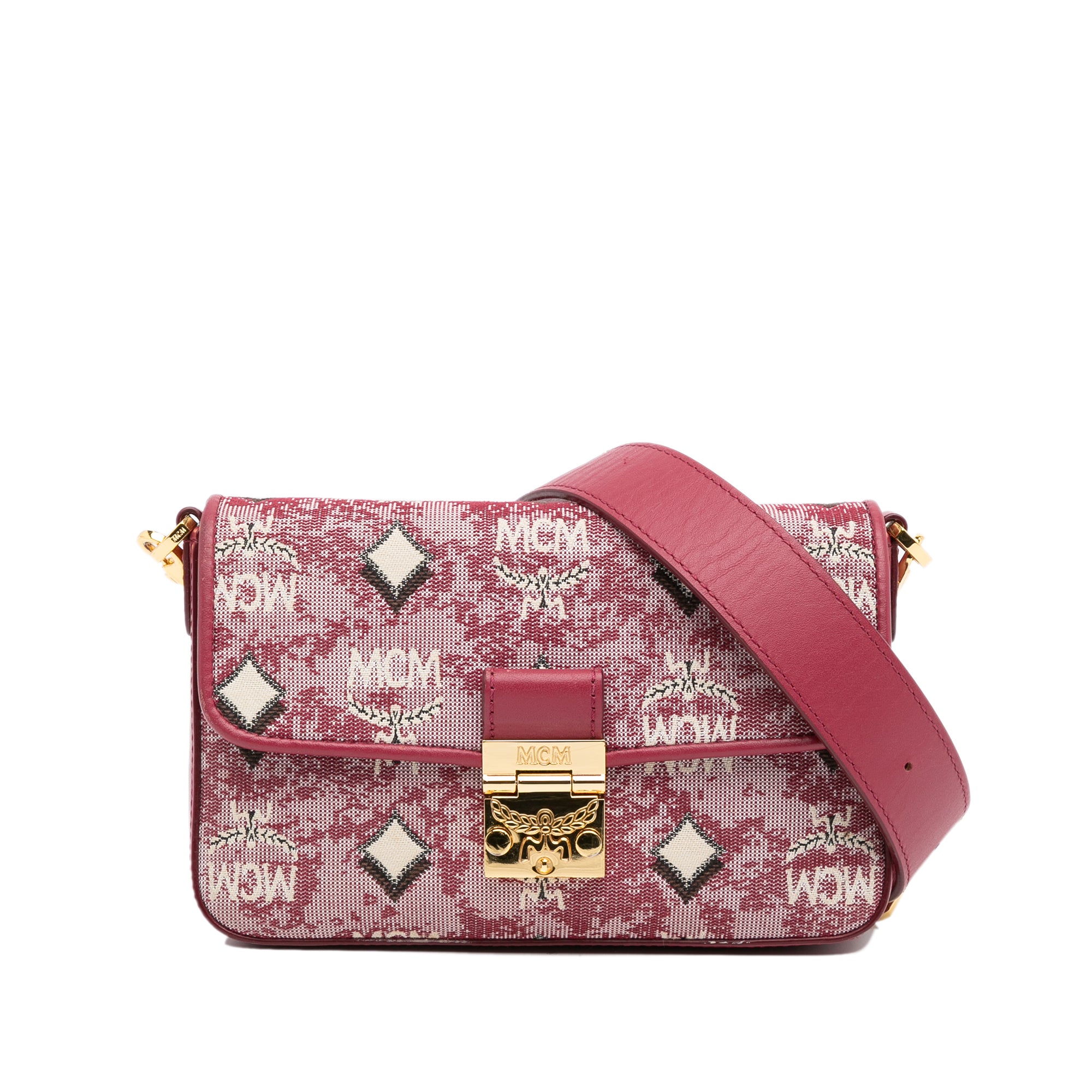 Vintage Jacquard Monogram Crossbody_0