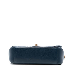 Mini Quilted Caviar Chain Soul Flap