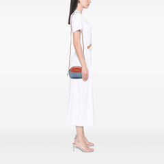 Mini Laminated Nappa Trapuntata Zumi Dome Crossbody
