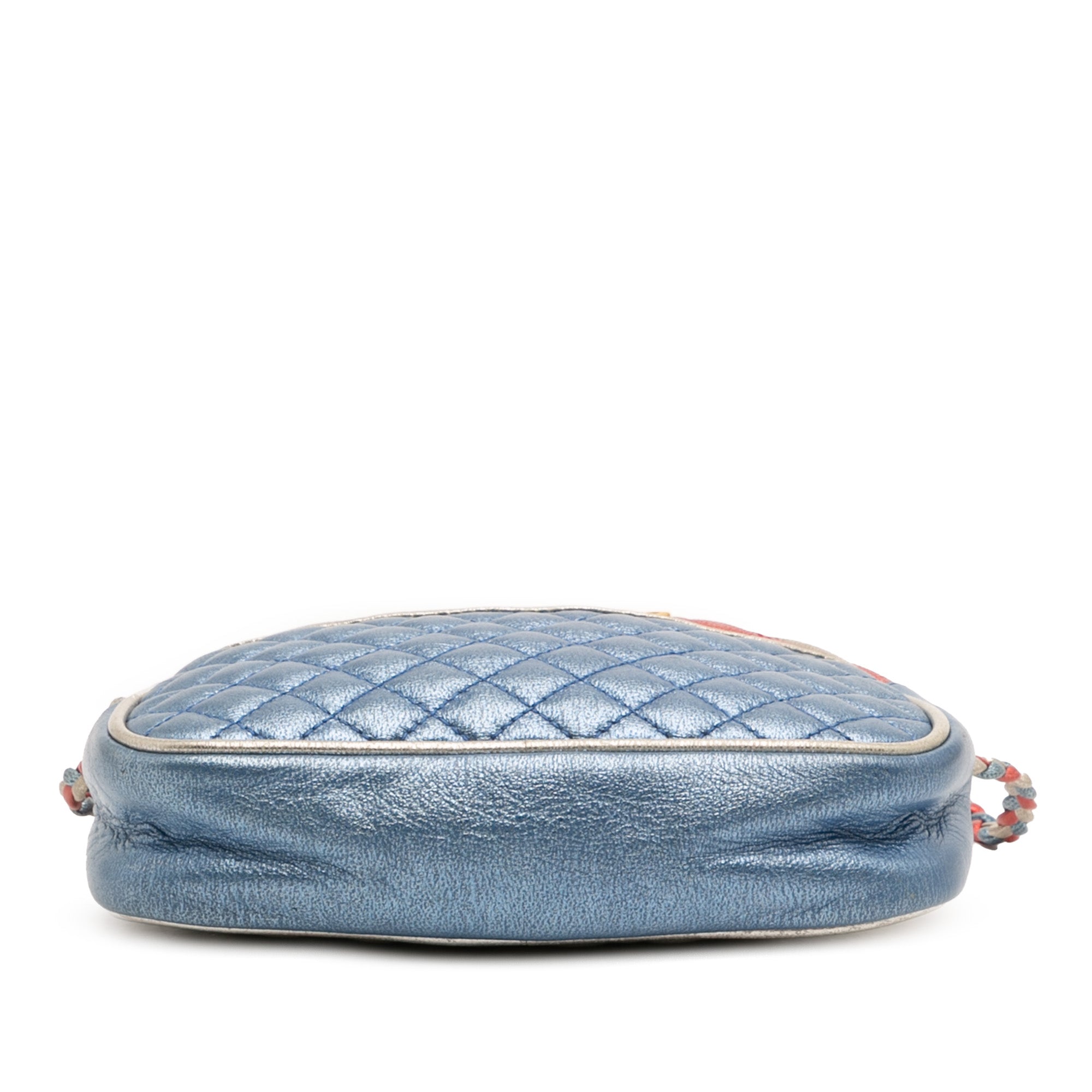 Mini Laminated Nappa Trapuntata Zumi Dome Crossbody