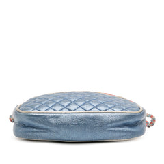 Mini Laminated Nappa Trapuntata Zumi Dome Crossbody