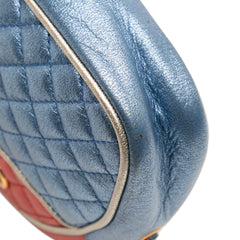 Mini Laminated Nappa Trapuntata Zumi Dome Crossbody