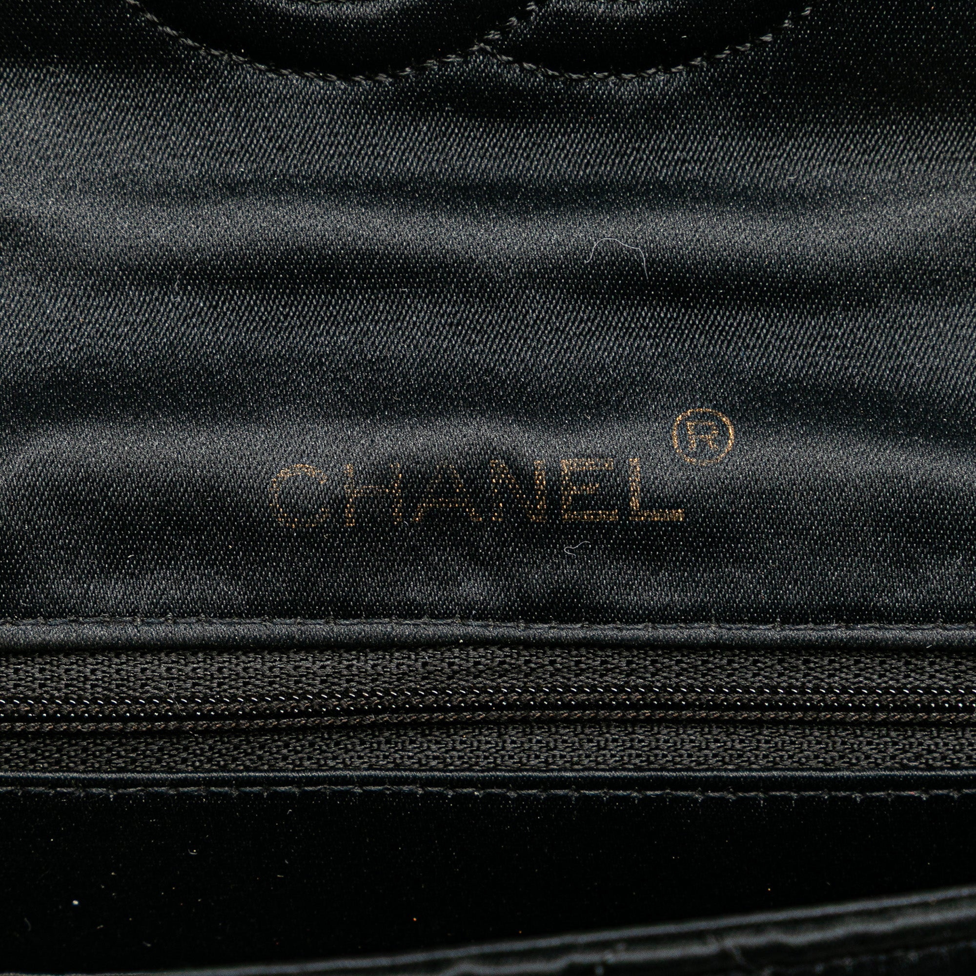 Mini Square Quilted Satin Single Flap