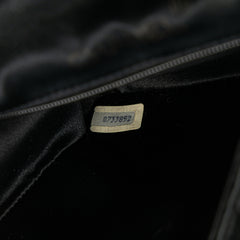 Mini Square Quilted Satin Single Flap