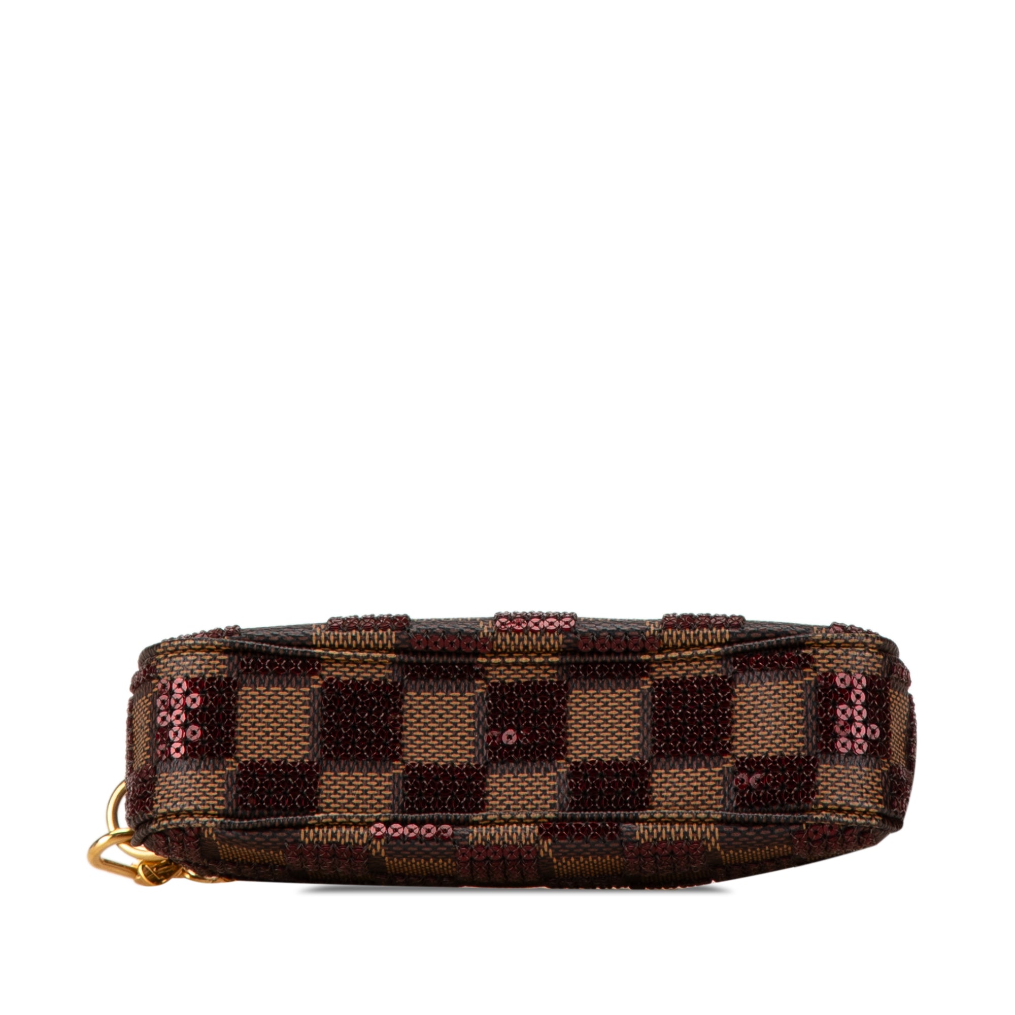 Damier Ebene Sequins Mini Pochette Accessoires