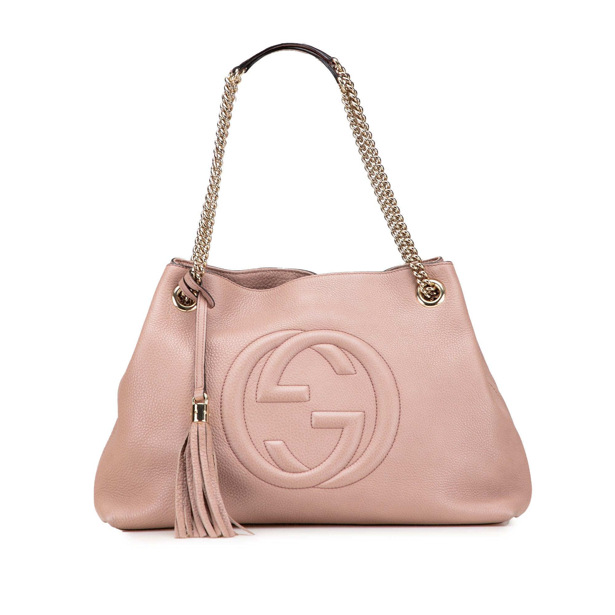 Medium Leather Soho Chain Tote