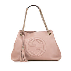 Medium Leather Soho Chain Tote