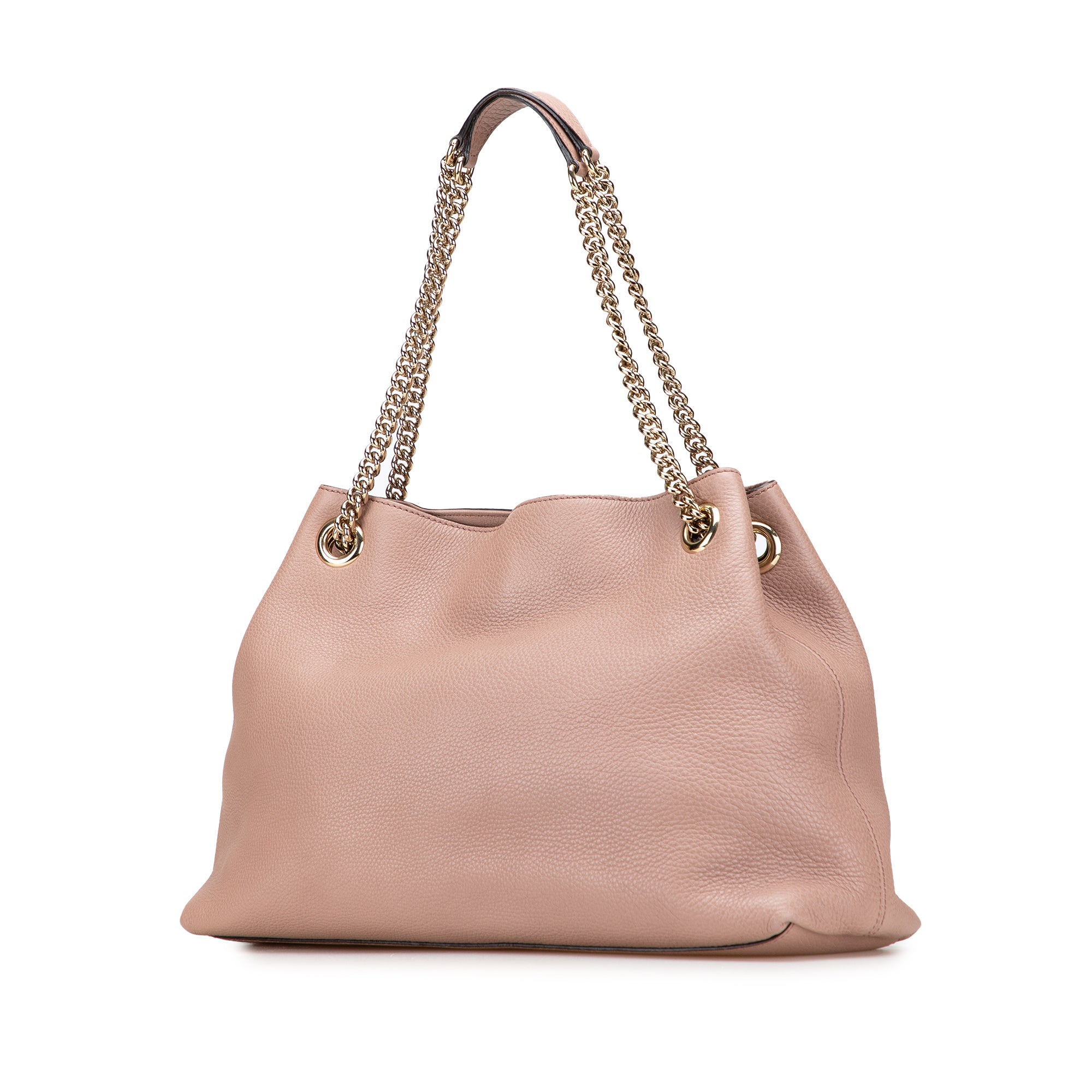 Medium Leather Soho Chain Tote