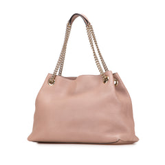 Medium Leather Soho Chain Tote