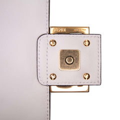 Zucca Embossed Leather Baguette Satchel