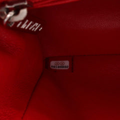 Mini Rectangular Classic Bicolor Patent Single Flap