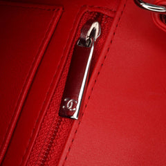Mini Rectangular Classic Bicolor Patent Single Flap